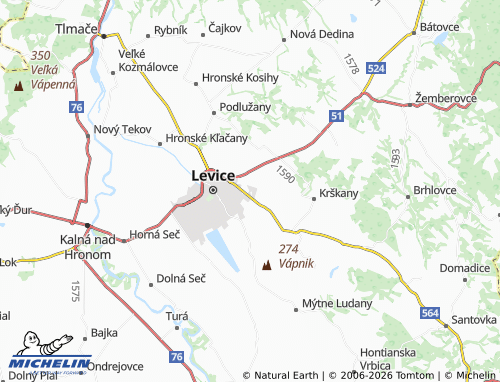 MICHELIN Nixbrod map - ViaMichelin