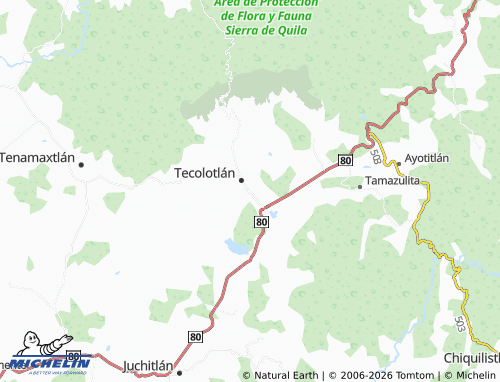 Mapa MICHELIN Centro - ViaMichelin