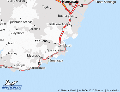 MICHELIN El Negro map - ViaMichelin