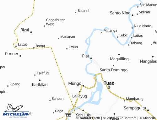 MICHELIN Cagumitan map - ViaMichelin