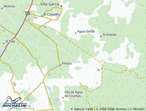 Kaart MICHELIN Tanque Viejo - ViaMichelin