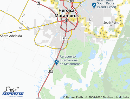 Mappa MICHELIN Esperanza y Reforma - ViaMichelin