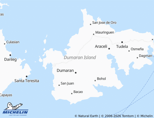 Mappa MICHELIN Santo Tomas - ViaMichelin