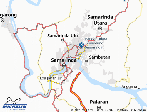 MICHELIN Jawa map - ViaMichelin