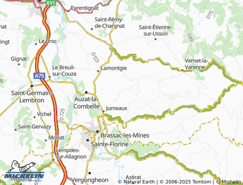 Carte MICHELIN Esteil - ViaMichelin