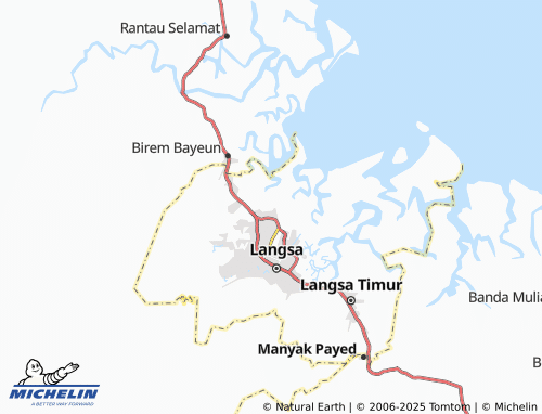 MICHELIN Seuriget map - ViaMichelin