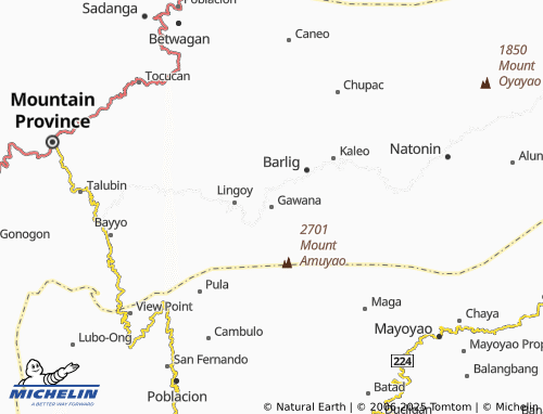 Carte MICHELIN Gawana - ViaMichelin