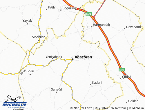 MICHELIN Gümüştepe map - ViaMichelin