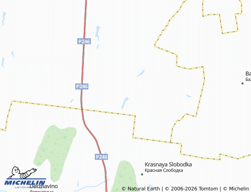 MICHELIN-Landkarte Burnovka - ViaMichelin