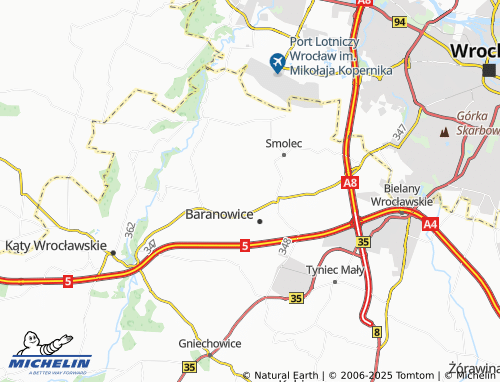 Mappa MICHELIN Rybnica - ViaMichelin