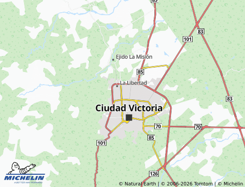 MICHELIN Las Rosas map - ViaMichelin