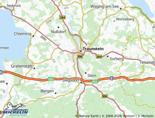 MICHELIN Daxerau map - ViaMichelin