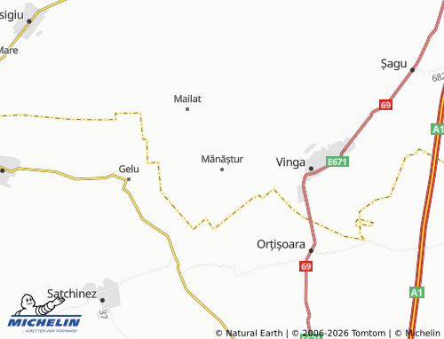 Mappa MICHELIN Mănăștur - ViaMichelin