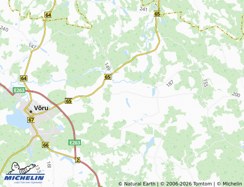 MICHELIN-Landkarte Voki-Tamme - ViaMichelin