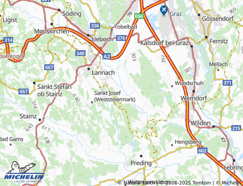 MICHELIN Petzendorf map - ViaMichelin