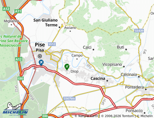 Mapa MICHELIN Campo - ViaMichelin