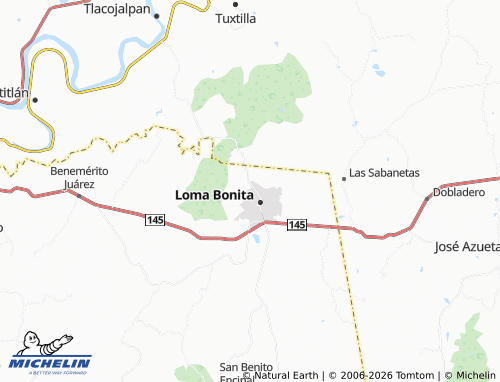 Mapa MICHELIN Josefa Ortiz de Domínguez - ViaMichelin