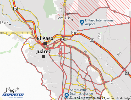 MICHELIN Villas del Bravo map - ViaMichelin