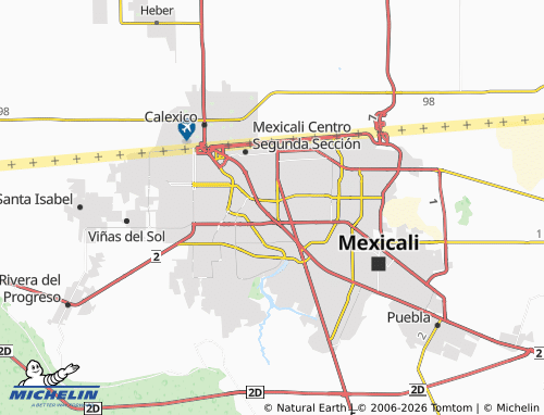 Mapa MICHELIN Calafia - ViaMichelin