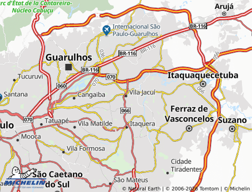 Mapa MICHELIN Vila Jacuí - ViaMichelin