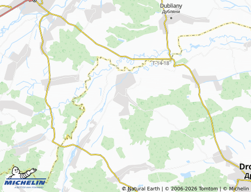 Mapa MICHELIN Stupnytsia - ViaMichelin