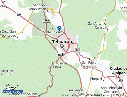 MICHELIN Esmeralda map - ViaMichelin