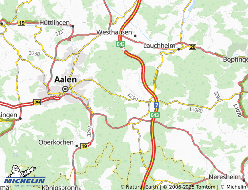 MICHELIN Brastelburg map - ViaMichelin