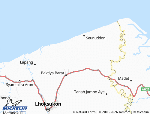 Mapa MICHELIN Matang Raya Timu - ViaMichelin