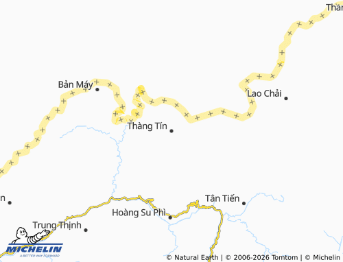 Mapa MICHELIN Thàng Tín - ViaMichelin