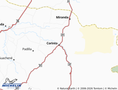 Carte MICHELIN Corinto - ViaMichelin
