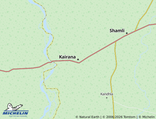Carte MICHELIN Kairana - ViaMichelin