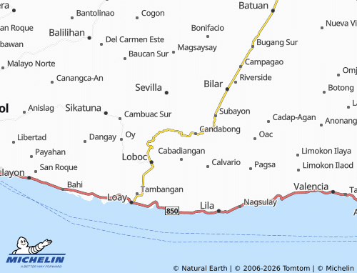 Mappa MICHELIN Bahian - ViaMichelin