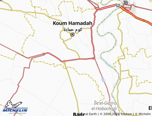 Mapa MICHELIN Shubra Waseem - ViaMichelin