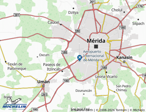 MICHELIN Polígono Opichén map - ViaMichelin