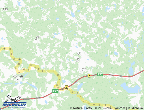 Mappa MICHELIN Märdimiku - ViaMichelin