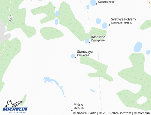 MICHELIN-Landkarte Stanovaya - ViaMichelin