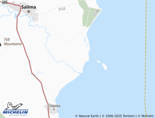 MICHELIN Chiwala map - ViaMichelin