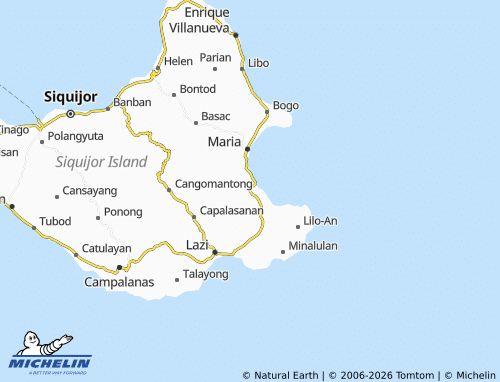 MICHELIN Candaping A map - ViaMichelin