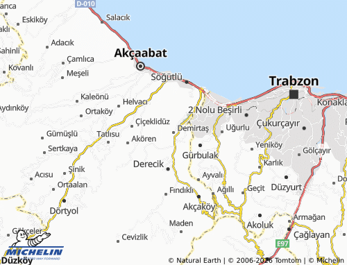 Mapa MICHELIN Demirtaş - ViaMichelin