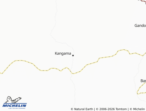 MICHELIN-Landkarte Kangama - ViaMichelin