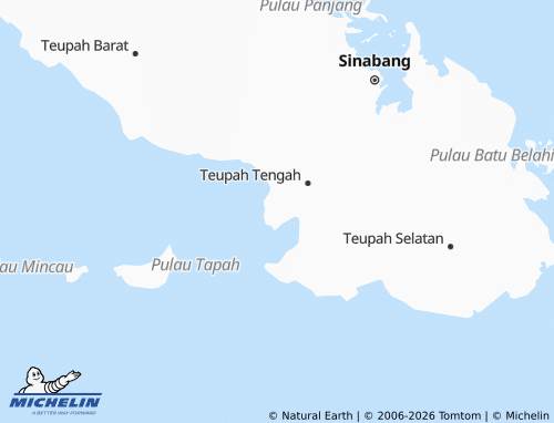 Mappa MICHELIN Matanurung - ViaMichelin