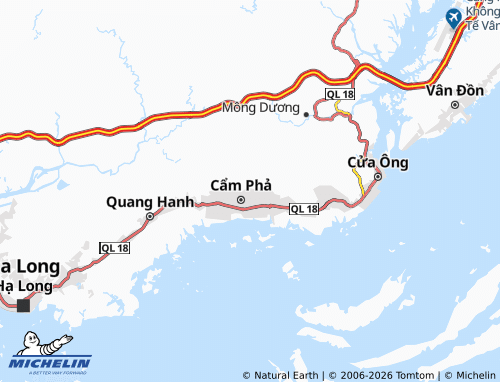 Mapa MICHELIN Cẩm Thành - ViaMichelin