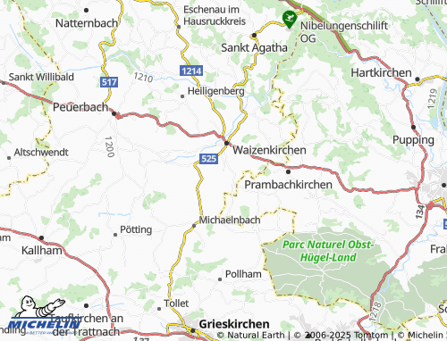 MICHELIN Oberwegbach map - ViaMichelin