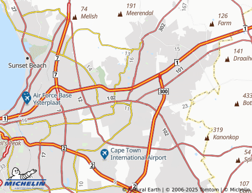 MICHELIN Bosbell map - ViaMichelin