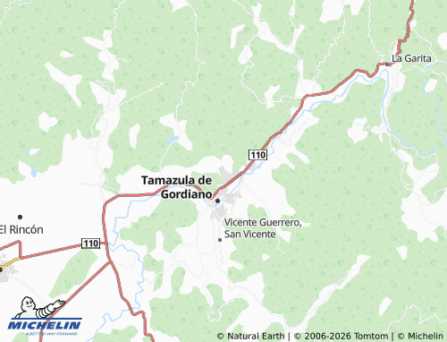 MICHELIN De Los Maestros map - ViaMichelin