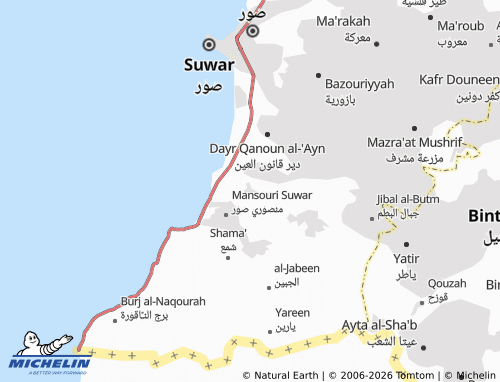 Mapa MICHELIN Haniyyah - ViaMichelin