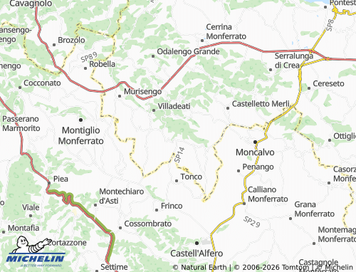 Carte MICHELIN Cardona - ViaMichelin