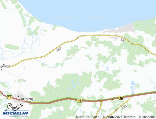 Mappa MICHELIN Nørager - ViaMichelin
