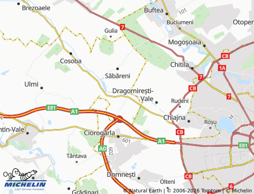 Mappa MICHELIN Bâcu - ViaMichelin