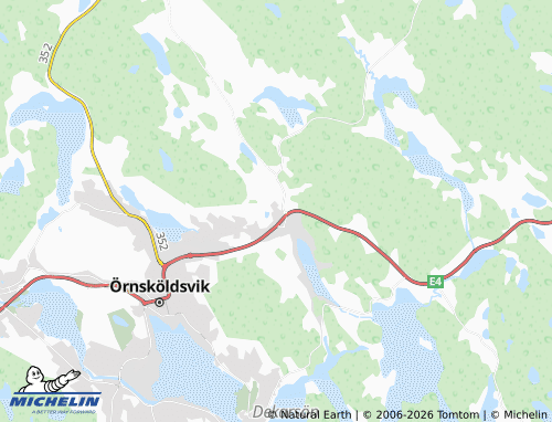 Mappa MICHELIN Arnäsvall - ViaMichelin